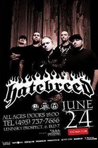 Скачать фильм Hatebreed - Live in Tochka 24/06/2007 DVDRip без регистрации